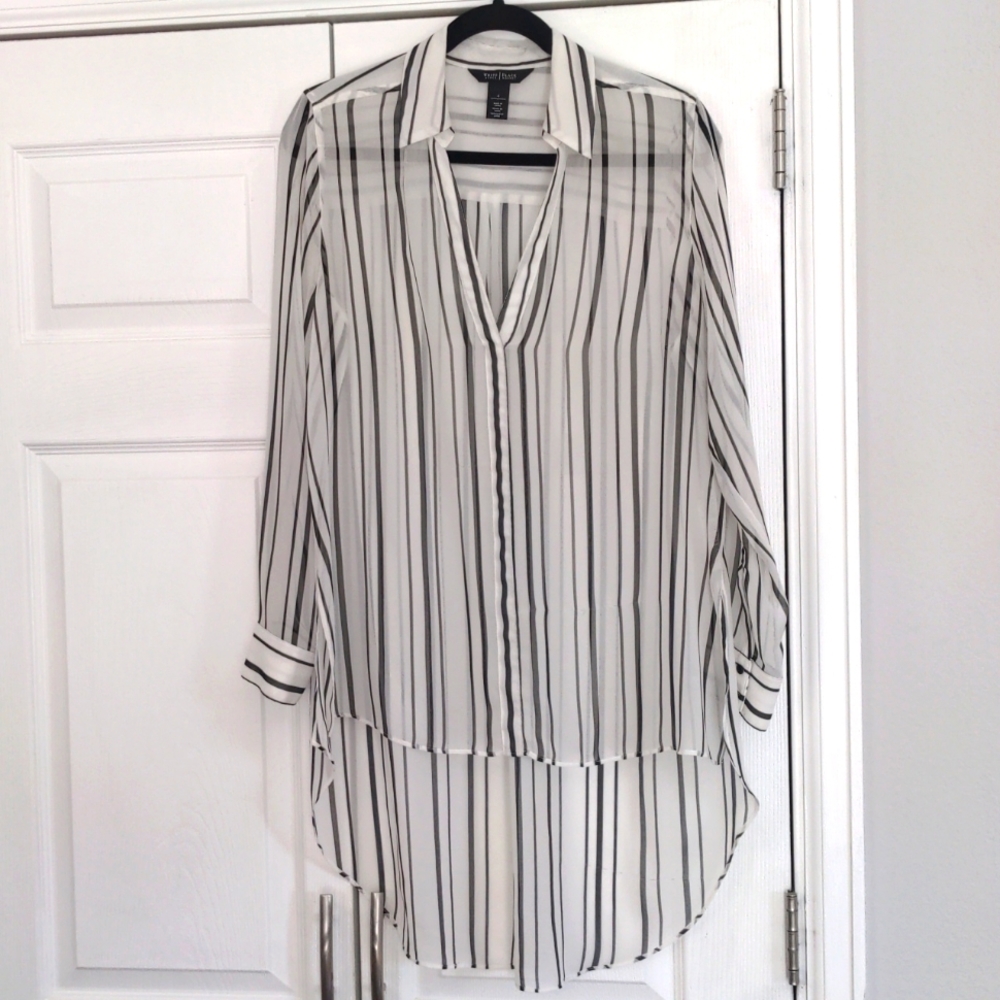 White House/Black Market blouse (tunic) sz 6